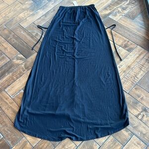 Imanimo deep navy size medium strapless maxi dress